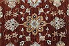 Chobi Brown Round Hand Knotted 61 X 61  Area Rug 250-23555 Thumb 4