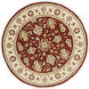 Chobi Brown Round Hand Knotted 61 X 61  Area Rug 250-23555 Thumb 0