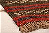 Baluch Red Runner Hand Knotted 110 X 84  Area Rug 253-23556 Thumb 8