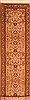 Sarouk Beige Runner Hand Knotted 28 X 911 Area Rug 100-23564 Thumb 0