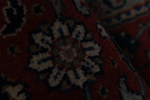 Herati Blue Round Hand Knotted 60 X 60 Area Rug 250-23565 Image 8