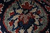 Herati Blue Round Hand Knotted 60 X 60  Area Rug 250-23565 Thumb 9