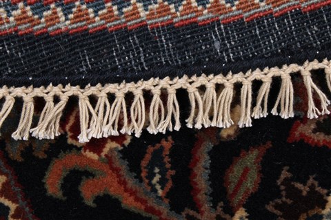 Kashmar Blue Round Hand Knotted 510 X 510 Area Rug 250-23567 Image 1