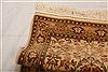 Sarouk Beige Runner Hand Knotted 28 X 108 Area Rug 100-23571 Thumb 5