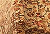 Sarouk Beige Runner Hand Knotted 28 X 108 Area Rug 100-23571 Thumb 6