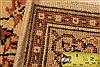Sarouk Beige Runner Hand Knotted 28 X 108 Area Rug 100-23571 Thumb 8