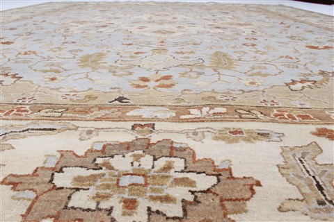 Serapi Blue Hand Knotted 80 X 911 Area Rug 250-23573 Image 1