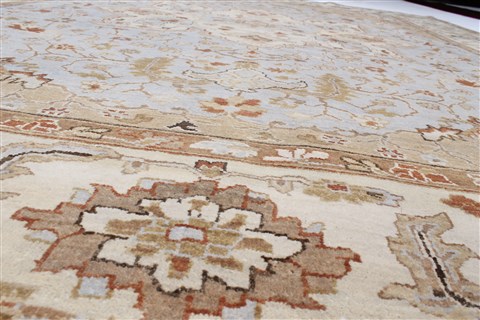Serapi Blue Hand Knotted 80 X 911 Area Rug 250-23573 Image 2
