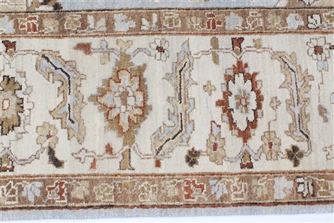 Serapi Blue Hand Knotted 80 X 911 Area Rug 250-23573 Image 3