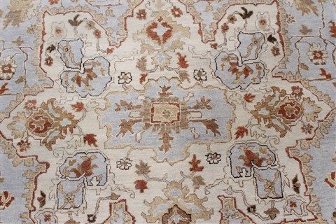 Serapi Blue Hand Knotted 80 X 911 Area Rug 250-23573 Image 4