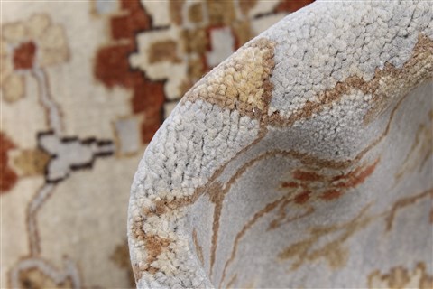 Serapi Blue Hand Knotted 80 X 911 Area Rug 250-23573 Image 9