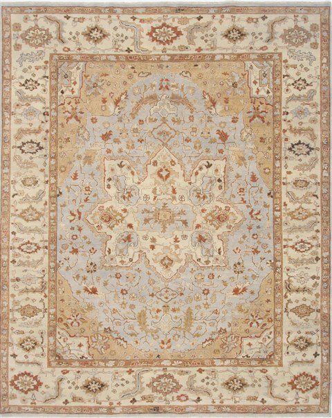 Serapi Blue Hand Knotted 80 X 911 Area Rug 250-23573 Image 0