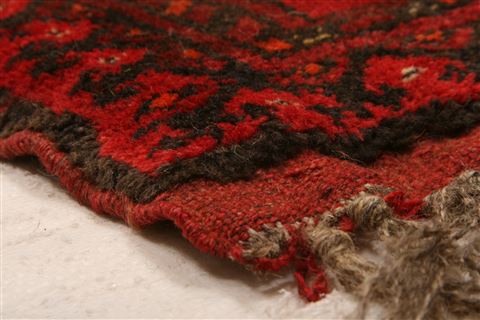 Bokhara Red Runner Hand Knotted 31 X 102 Area Rug 100-23579 Image 2