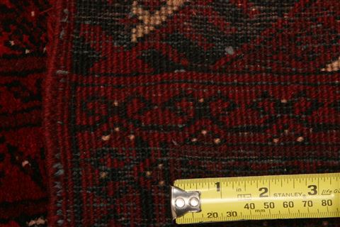 Bokhara Red Runner Hand Knotted 31 X 102 Area Rug 100-23579 Image 9