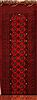 Bokhara Red Runner Hand Knotted 31 X 102 Area Rug 100-23579 Thumb 0