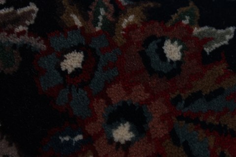 Kashmar Red Round Hand Knotted 60 X 60 Area Rug 250-23585 Image 7