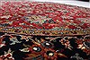 Kashmar Red Round Hand Knotted 60 X 60 Area Rug 250-23585 Thumb 2