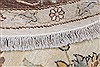 Chobi Beige Round Hand Knotted 60 X 62 Area Rug 250-23592 Thumb 1