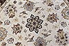Chobi Beige Round Hand Knotted 60 X 62 Area Rug 250-23592 Thumb 4