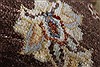 Chobi Beige Round Hand Knotted 60 X 62 Area Rug 250-23592 Thumb 8