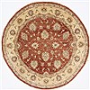 Ghazni Brown Round Hand Knotted 61 X 61  Area Rug 250-23596 Thumb 0