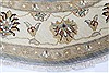 Chobi Grey Round Hand Knotted 60 X 60 Area Rug 250-23598 Thumb 4