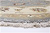 Chobi Grey Round Hand Knotted 60 X 60 Area Rug 250-23598 Thumb 6