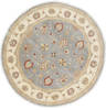 Chobi Grey Round Hand Knotted 60 X 60 Area Rug 250-23598 Thumb 0