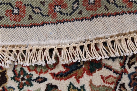 Herati Beige Round Hand Knotted 61 X 61 Area Rug 250-23601 Image 11