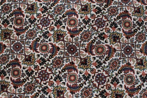 Herati Beige Round Hand Knotted 61 X 61 Area Rug 250-23601 Image 4