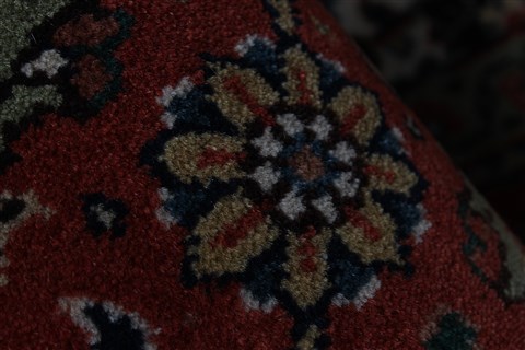 Herati Beige Round Hand Knotted 61 X 61 Area Rug 250-23601 Image 8