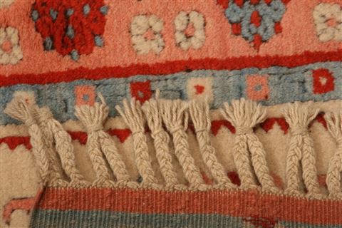 Kazak Beige Runner Hand Knotted 29 X 111 Area Rug 100-23603 Image 9
