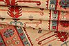 Kazak Beige Runner Hand Knotted 29 X 111  Area Rug 100-23603 Thumb 6