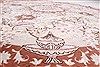 Tabriz White Round Hand Knotted 67 X 67 Area Rug 250-23604 Thumb 4