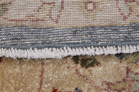 Chobi Grey Round Hand Knotted 60 X 60 Area Rug 250-23606 Image 1