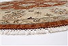 Pishavar Brown Round Hand Knotted 511 X 511  Area Rug 250-23613 Thumb 7