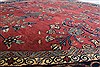 Sarouk Red Octagon Hand Knotted 62 X 62  Area Rug 250-23624 Thumb 2