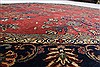 Sarouk Red Octagon Hand Knotted 62 X 62  Area Rug 250-23624 Thumb 3