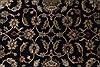 Kashan Black Round Hand Knotted 60 X 60  Area Rug 250-23625 Thumb 4