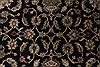 Kashan Black Round Hand Knotted 60 X 60 Area Rug 250-23625 Thumb 4