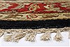 Kashan Black Round Hand Knotted 60 X 60 Area Rug 250-23625 Thumb 5