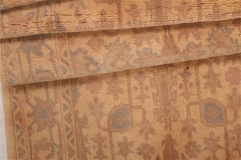 Oushak Beige Runner Hand Knotted 24 X 68 Area Rug 100-23626 Image 4