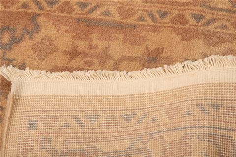 Oushak Beige Runner Hand Knotted 24 X 68 Area Rug 100-23626 Image 7