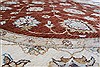 Ziegler Brown Round Hand Knotted 62 X 62  Area Rug 250-23627 Thumb 2