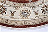 Ziegler Brown Round Hand Knotted 62 X 62  Area Rug 250-23627 Thumb 3