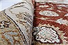 Ziegler Brown Round Hand Knotted 62 X 62  Area Rug 250-23627 Thumb 9