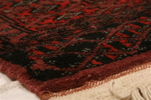 Pak-Persian Brown Runner Hand Knotted 30 X 97 Area Rug 100-23630 Image 1