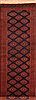 Pak-Persian Brown Runner Hand Knotted 30 X 97 Area Rug 100-23630 Thumb 0