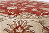 Ziegler Brown Round Hand Knotted 511 X 60  Area Rug 250-23637 Thumb 1