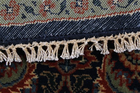 Herati Blue Round Hand Knotted 511 X 511  Area Rug 250-23640 Image 1